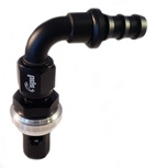 Roll over ventil AN10 svart (utvändig gänga)