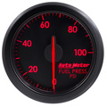 2-1/16" Bränsletryck, 0-100 PSI, AIRDRIVE, BLACK
