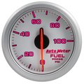 2-1/16" Bränsletryck, 0-100 PSI, AIRDRIVE, SILVER