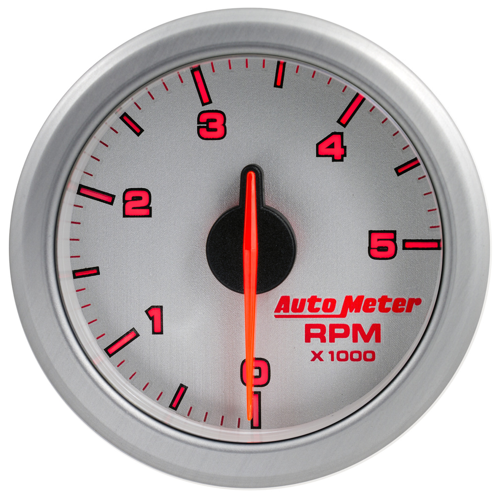 2-1/16" TACH, 0-5,000 RPM, AIRDRIVE, SILVER