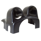 Mätarhållare Rattstång, Dubbel, 2-1/16", VW PASSAT 99-05