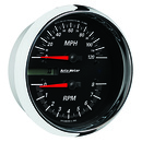 5" DIRECT FIT Varvmätare/Hastighetsmätare, COMBO, 8K RPM/120 MPH, BLACK, PRO-CYCLE