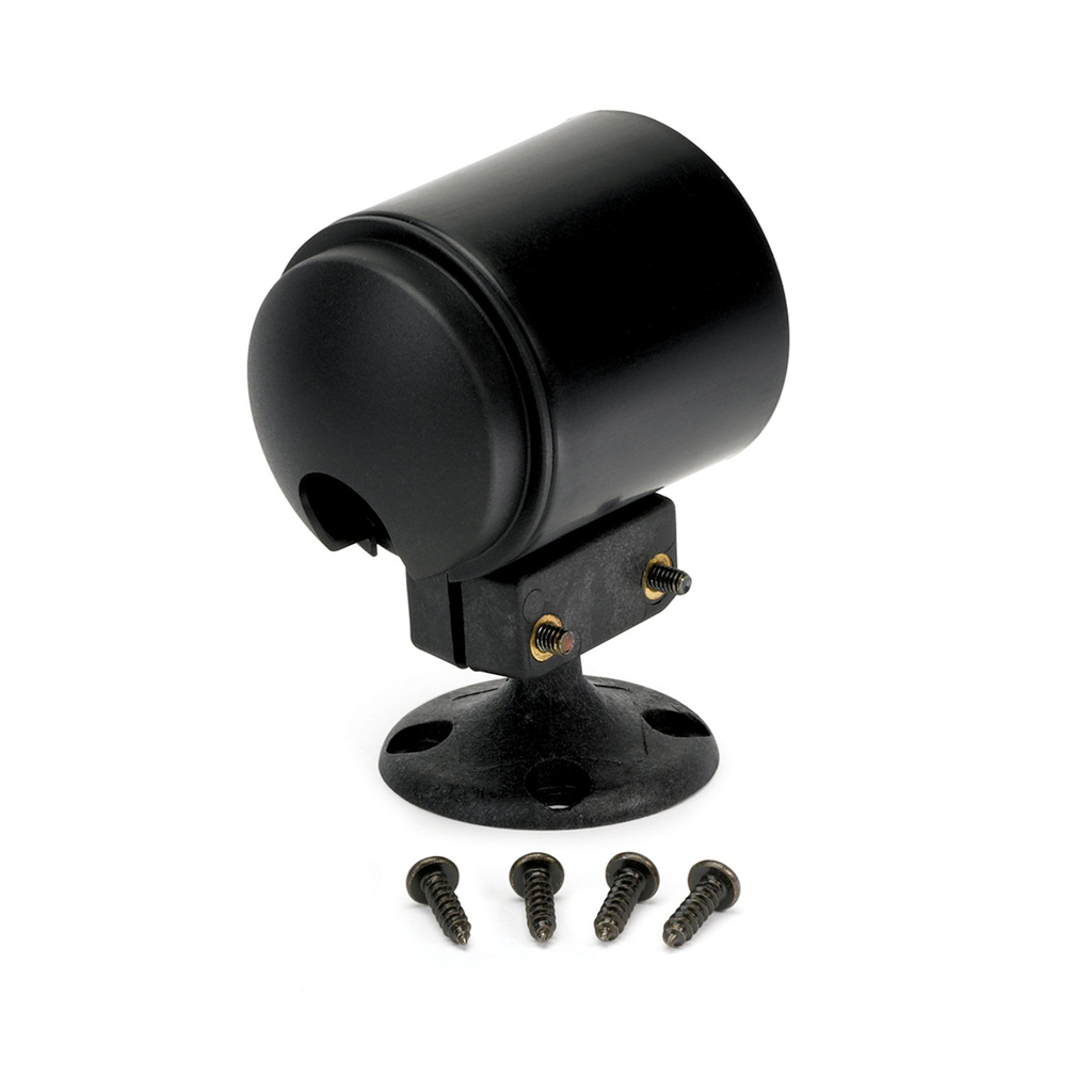 ROLL POD, PEDESTAL, FITS 2-1/16" GAUGE, BLACK