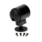 ROLL POD, PEDESTAL, FITS 2-1/16" GAUGE, BLACK
