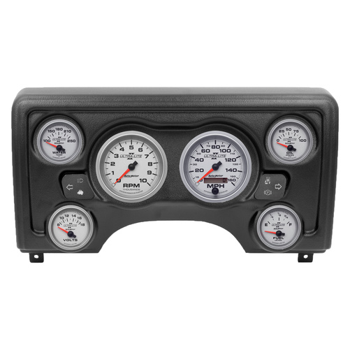 6-mätarpanel, direktmontering, JEEP TJ 97-06, ULTRA-LITE II