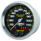 3-3/8" GPS Hastighetsmätare,, 0-120 MPH, MARINE CARBON FIBER