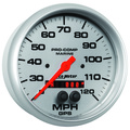 5" GPS Hastighetsmätare,, 0-120 MPH, MARINE SILVER ULTRA-LITE