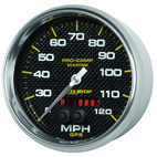5" GPS Hastighetsmätare,, 0-120 MPH, MARINE CARBON FIBER