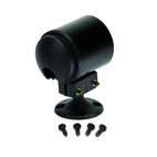 ROLL POD, PEDESTAL, FITS 2-1/16" GAUGE, BLACK