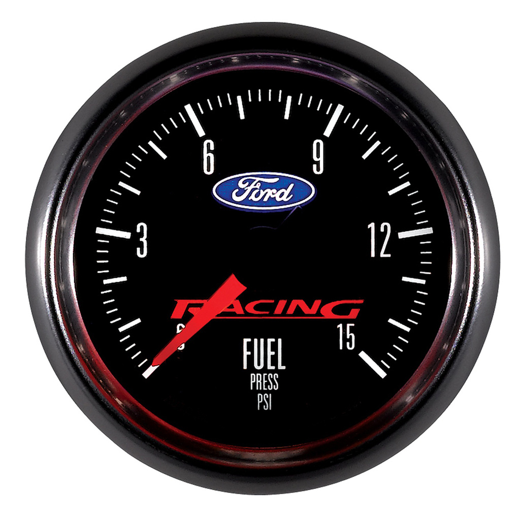 2-1/16" Bränsletryck, 0-15 PSI, FORD RACING