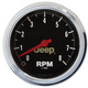 3-3/8" Varvräknare, 0-8,000 RPM, JEEP