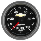 Bränsletryck, 2-1/16", 100 PSI, DIGITAL STEPPER MOTOR, CHEVY GOLD BOWTIE