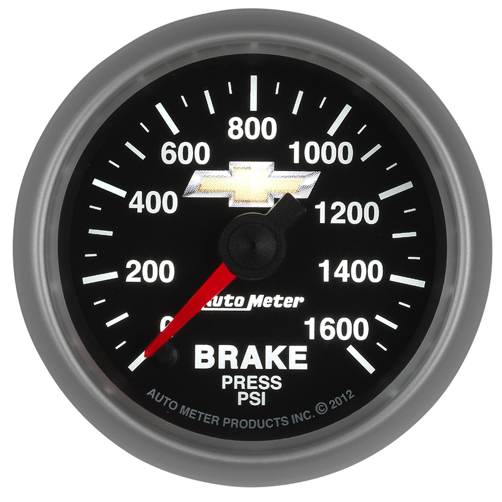 BRAKE PRESS, 2-1/16", 1600PSI, DIGITAL STEPPER MOTOR, CHEVY GOLD BOWTIE