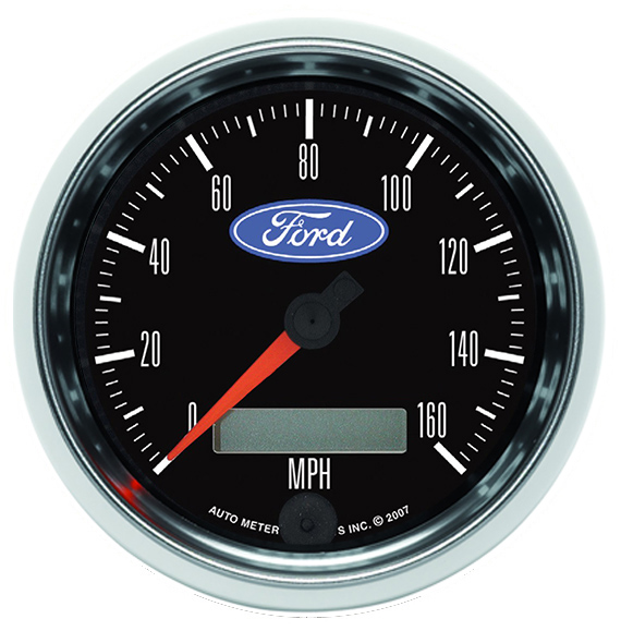 3-3/8" Hastighetsmätare,, 0-160 MPH, FORD