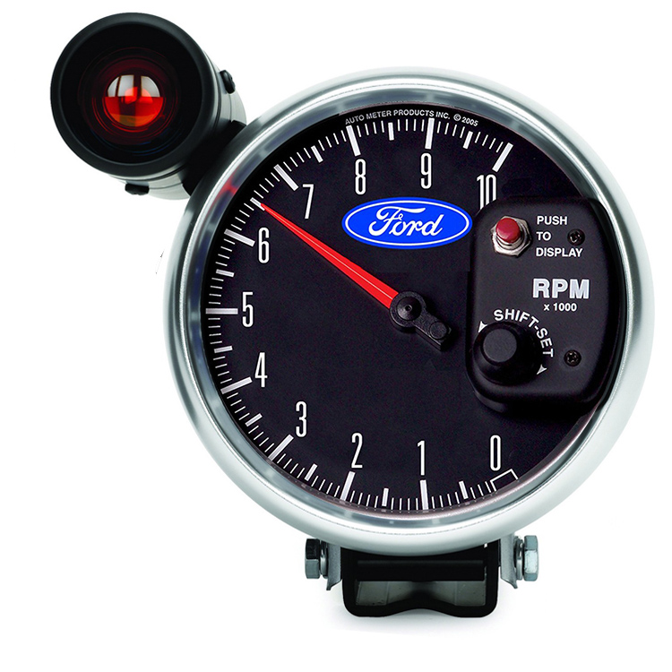5" Varvräknare Stativ, 0-10,000 RPM, FORD