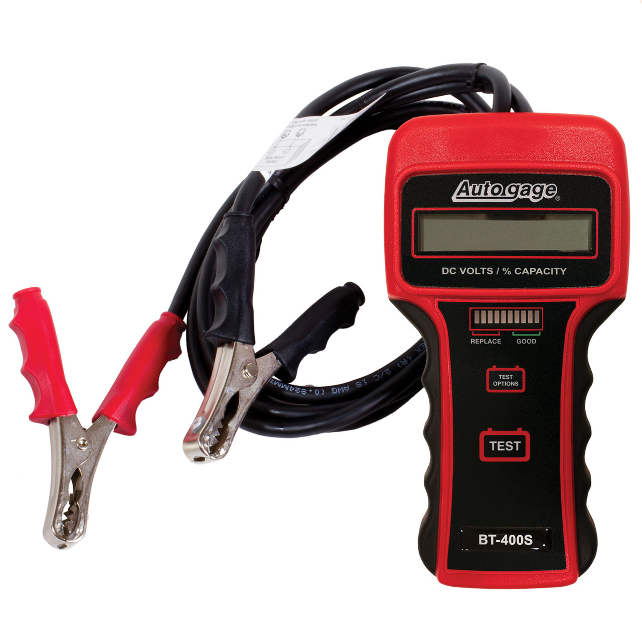 BATTERY TESTER, 12V HEAVY DUTY, AUTOGAGE
