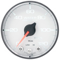 2-1/16" Vattentryck, 0-120 PSI, SPEK-PRO, Vit/Svart