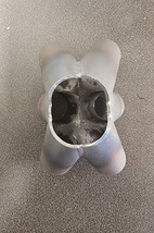 Kollektor 6 cylindrar rak stål