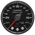 2-1/16" Vattentryck, 0-40 PSI, SPEK-PRO, Svart/Svart, ECU