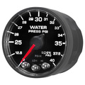 2-1/16" Vattentryck, 0-40 PSI, SPEK-PRO, Svart/Svart, ECU