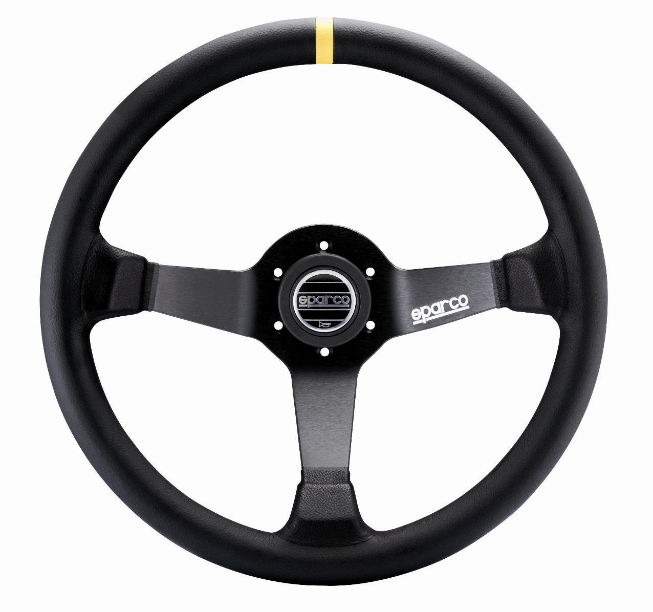Sparco R345 Läder Ratt