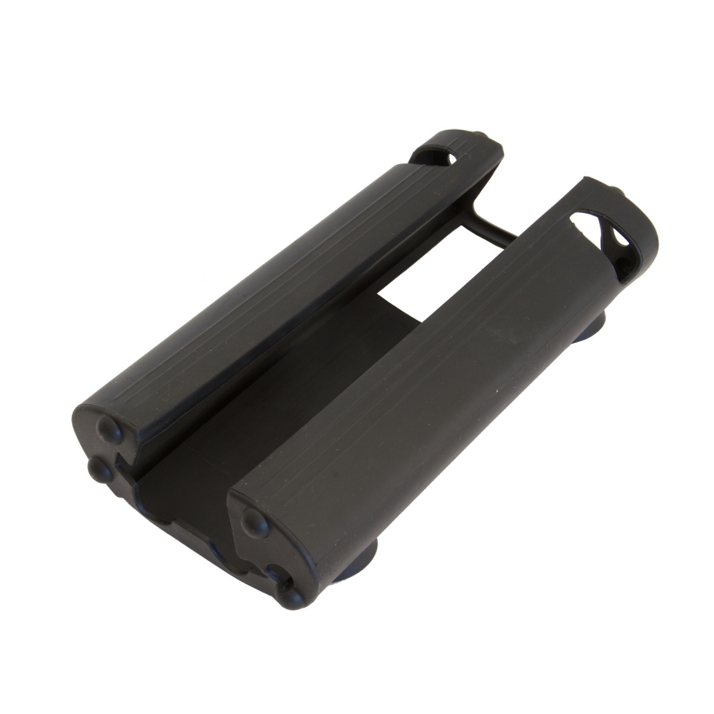 RUBBER BOOT, METAL HANDHELD