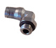 1/8 pneumatisk koppling 90 grader smidd för 6mm slang