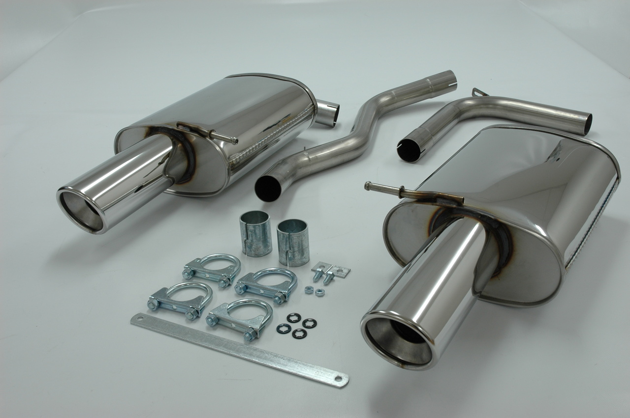 A4 (B7) 2WD Sedan/Avant 1.8T/2.0TFSI år 2005-2008 Sportavgassystem