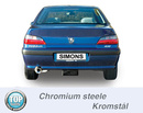 406 Sedan 2.0i  år 1996-2004 Sportavgassystem