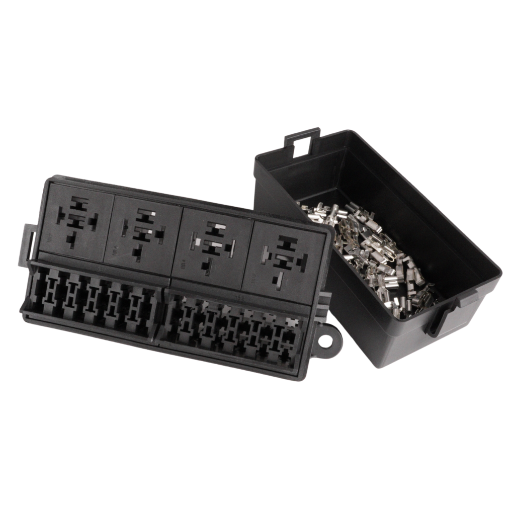 Hurricane Relä och säkringscentral RB4 (Bottenmontage)