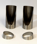 Kollektor Ø50.8mm 30° 2to1 Rostfritt