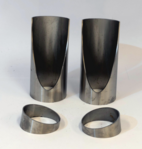 Kollektor Ø54.0mm 30° 2to1 Rostfritt