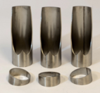 Collector Ø38.0mm 26° 3to1 Rostfritt