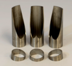 Kollektor Ø35.0mm 26° 3to1 Rostfritt