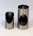 Cutout 45° Ø63.5mm-Ø50.8mm Rostfritt