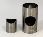 Cutout 90° Ø63.5mm-Ø44.5mm Rostfritt