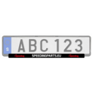 Speeding Regskyltslist