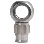 Banjo 10mm slangkoppling för AN3 slang rostfritt