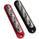 Kabelterminal 4x M8 / 6x M4 Röd/Svart