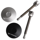 Hurricane - Push-Clips snabblås 31,5mm silver