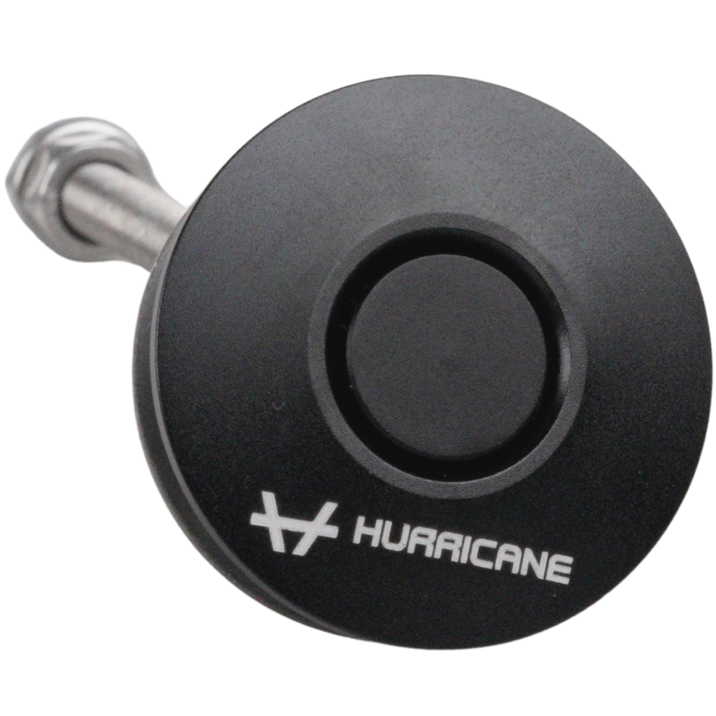 Hurricane - Push-Clips snabblås 31,5mm svart