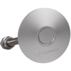 Hurricane - Push-Clips snabblås 60mm silver