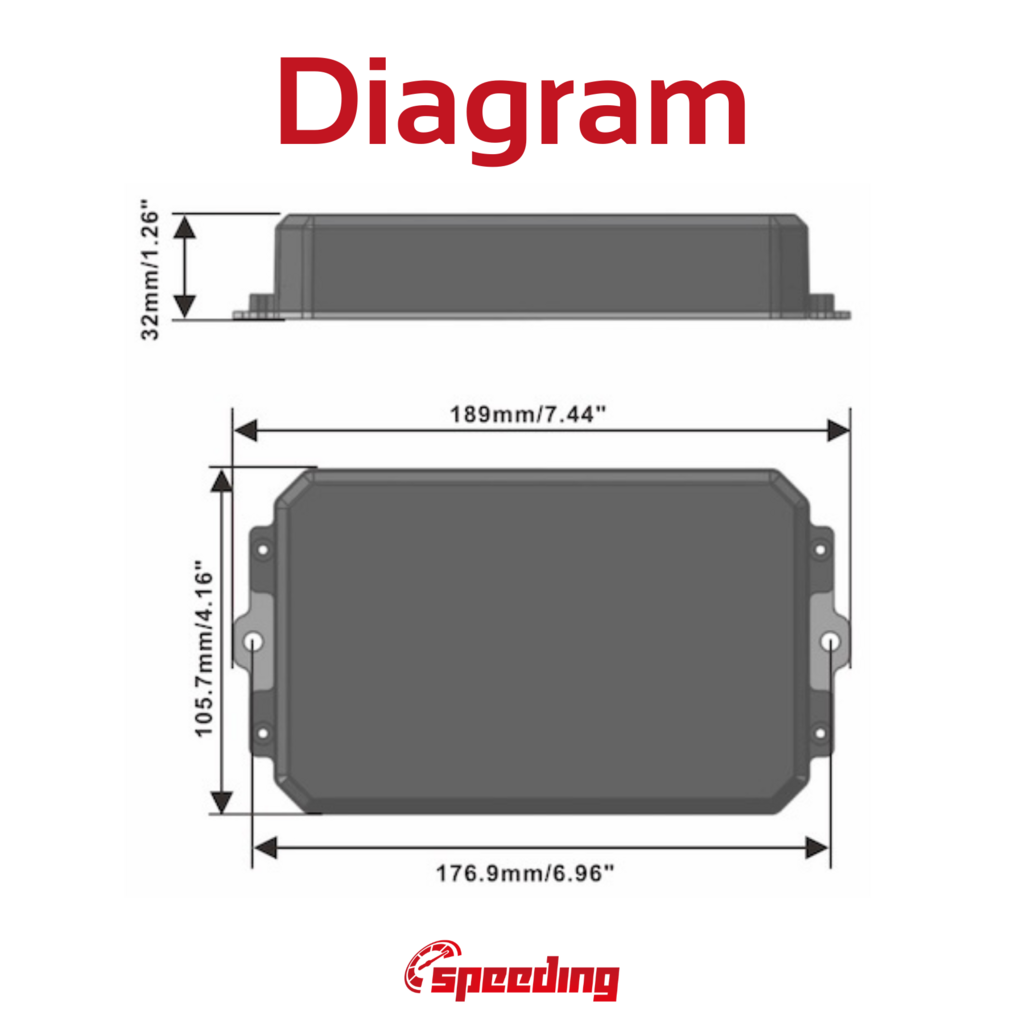 PDM6 Motorsport Knappsats & Relämodul