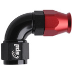 AN12 -90° Full flow PTFE Slangkoppling