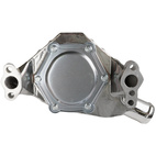 Vattenpump Kort Chevrolet Small Block Krom Rib