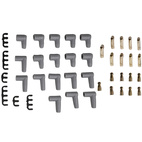 Tändkabelsats 90 grader Svarta