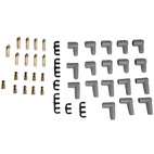 Tändkabelsats 90 grader Svarta