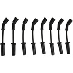 GM LS Tändkabelsats rak vinkel Svarta