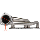 Headers Small Block Chevy (SBC) Kort Bak