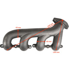 Headers LS Gjutna (Bak)